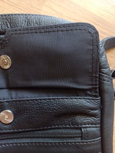 ROYALZ "Oregon" Leder Umhängetasche Herren Klein – Kompakte Echtleder Herrentasche Vintage, Kleine Schultertasche Herren, Crossbody Bag Leder, Messenger Bag Männer Kunden-Foto 4