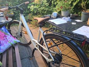 SachsenRAD Urban City E-Bike C3M Roma, mit Riemenantrieb Drehmomentsensor, Ultraleicht 16kg, 28 Zoll Citybike Lenker vollintegriertes, Elektrorad Kunden-Foto 5
