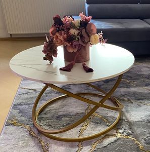 Stolik kawowy Vicco Calgary Czarny 79.5 x 46 cm z dużą powierzchnią roboczą, Model 41526 Zdjęcie produktu od klienta nr 3