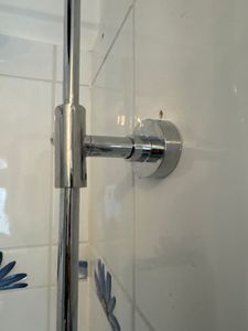 eisl Duschsystem OHNE BOHREN,  Regendusche ohne Armatur, Duschbrause, Dusche in Chrom Kunden-Foto 3