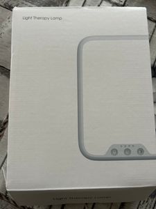 Tageslichtlampe, 10000 Lux lampe mit Memory Funktion, 4 Timer, UV-Frei Sonnenlicht Lampe mit Touch-Steuerung, Stufenlosem Dimmen, Faltbar Halterung Kunden-Foto 2