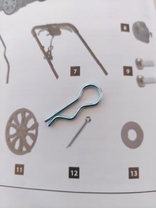 Güde Akku Rasenmäher 320/20-4 20V 4 Ah Akku 32 cm Schnittbreite mit Fangkorb Akkupack und Ladegerät 95850 Kunden-Foto 6