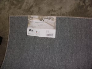 Homebyhome Waschbarer Kurzflor Teppich - Rutschfest, Einfarbig & Weich im modernen Stil, Grösse: 60x110 cm Kunden-Foto 3