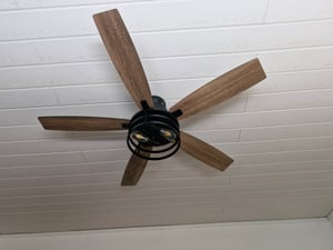 100cm Deckenventilator mit Beleuchtung und Fernbedienung DC Motor 3 Farbtemperatur Dimmbar 6 Stufen APP-Steuerung Kunden-Foto 6