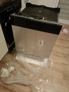 Gorenje GI642E90X Geschirrspüler teilintegriert, Einbau, 60 cm, 13 Maßgedecke, TotalAquastop Kunden-Foto 2