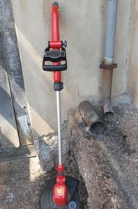 WOLF-Garten LYCOS E/500 T, Trymer do strun, 1,6 mm, Żyłka, Czarny, Metaliczny, Czerwony, Prąd przemienny, 500 W Zdjęcie produktu od klienta nr 4