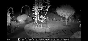 set di 2 repellenti solari a ultrasuoni per animali con rilevatore di movimento per giardino Foto del cliente 4