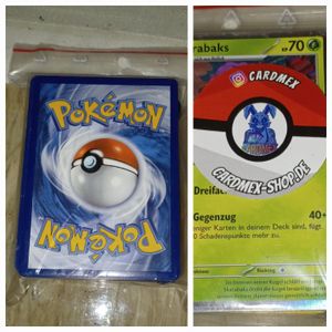 100 verschiedene Pokemon Karten in deutsch und original mit 10x Holos + Cardmex Karte für Pokémon Sammelkarten Kunden-Foto 1