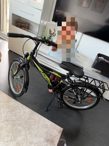 20 Zoll Kinderfahrrad für Jungen 6 Gang SHIMANO 20" Kinder Fahrrad mit StVZO Beleuchtung, Blau Kunden-Foto 1