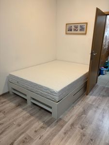 Matratze 80x190 25 cm Visco -Memory -Schaumstoff Taschenfederkern Härtegrad H3 H2 7 zonen Bett Matratzen 2 in 1 Kunden-Foto 2