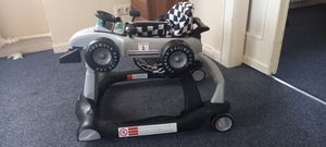 GOPLUS 4-in-1 Lauflernhilfe, Höhenverstellbare & Faltbare Lauflernwagen Tragkraft bis zu 15 kg,  Gehfrei mit Licht Musik  für Kinder von 6-18 Monaten (Gelb) Kunden-Foto 7