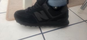 New Balance ML574EVE pánske čierne tenisky – Encap Fotografia od zákazníka č. 1