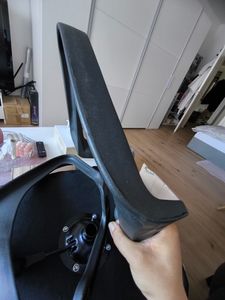 Bürostuhl Schreibtischstuhl Ergonomisch Wippfunktion Drehstuhl Chefsessel mit Mesh Netz Gaming Lordosenstütze Rückenlehne Chair Sitz Schwarz Retoo Kunden-Foto 4