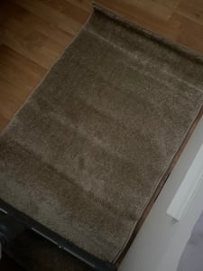 Teppich Wohnzimmer Kurzflor Einfarbig für Schlafzimmer kinderzimmer weicher pflegeleichter, versch.- Größen, Farben Kunden-Foto 5