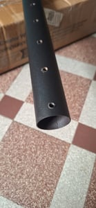 VEVOR Sada 4 nohou ke stolu, nohy k nábytku s nastavitelnou výškou 71–110 cm, nosnost max. 544 kg, teleskopická noha z uhlíkové oceli, pro psací stoly, konferenční stolky, jídelní stoly, pracovní stoly, kulaté Fotografie od zákazníka č. 1