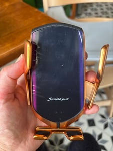 Wireless Car Charger Induktionsladegerät Autohalterung mit Ladefunktion Handy Ladegerät Kabellos Qi Auto Handyhalterung Kfz Halterung Retoo Kunden-Foto 1