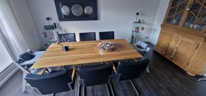 Kinderhochstuhl mitwachsend, Treppenhochstuhl, aus massivem Buchenholz, Hochstuhl ab 6 Monaten bis 10 Jahre Kunden-Foto 1