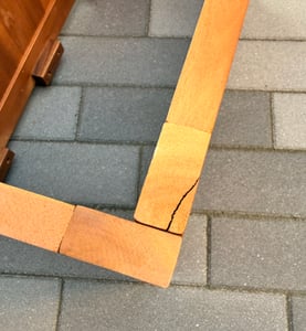 Merxx Sichtschutz mit 2 Blumenkästen - Akazie Kunden-Foto 3