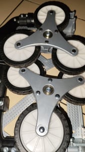 Jopassy Treppensackkarre klappbar Gegenstände Treppenkarre Stapelkarre Treppen Sackkarre Transportkarre Treppensteiger für Umzug und schwere bis 75kg Alu Kunden-Foto 2