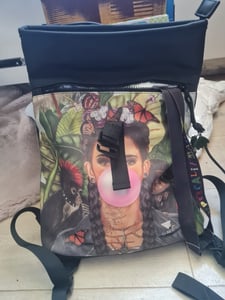 New Rebels Mart Art Roll Up City Rucksack Los Angeles Bubble Gum, wasserabweisend Kunden-Foto 1