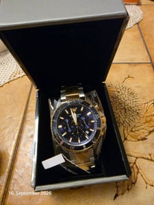 Emporio Armani AR11362, cronografo, quadrante blu, 43 mm Foto del cliente 6