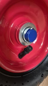 GARDEBRUK Sackkarre Klappbar 200kg Vollgummirad blau Kunden-Foto 1