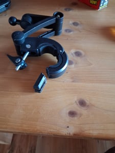 Fahrrad Motorrad Handy Halterung Halter Smartphone Wasserdicht bis 6,7 Zoll 360° Kunden-Foto 1