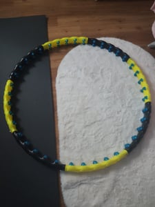 Hula Hoop masážna obruč na cvičenie, 110 cm Fotografia od zákazníka č. 1