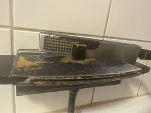 Bateria wannowa Homelody typu wodospad z półką, bateria wannowa z prysznicem ręcznym, bateria wannowa z prysznicem do łazienki, matowa czerń Zdjęcie produktu od klienta nr 1