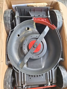 Tondeuse à gazon sans fil PARKSIDE® 40 V | Tondeuse à gazon avec mode Eco et bac de ramassage de 50 l | hauteur réglable sur 7 niveaux | sans batterie Photo du client 1