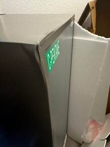 PKM Kühlgefrierkombination KG230KHEIX 173L Inox silber Kühlschrank LED Kunden-Foto 2