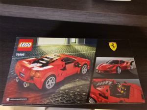 LEGO 76895 Speed Champions Ferrari F8 Tributo, Modellauto, Spielzeugauto, Spielzeug für Kinder ab 7 Jahre, Rennauto als kleines Geschenk Kunden-Foto 2