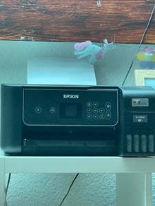 Epson EcoTank ET-2860, Tintenstrahl, Farbdruck, 5760 x 1440 DPI, A4, Direktdruck, Schwarz Kunden-Foto 5