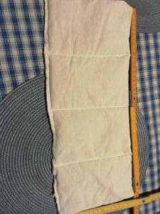 Velký polštář s obilím 20 x 50 cm – mikrovlnný vyhřívací polštář s přírodním obilím – teplá a studená terapie – snímatelný a pratelný potah Fotografie od zákazníka č. 1