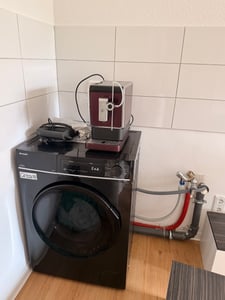 Sharp ES-PRO814BA-DE Waschmaschine 8kg AllergySmart Dampf App Steuerbar Kunden-Foto 1