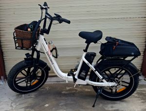 20.8AH 20-palcový e-bike Skladací e-bike Skladacie bicykle Elektrický bicykel 20 palcov so 7-rýchlostným Shimano skladacím bicyklom s košom Až 150 km Fotografia od zákazníka č. 2