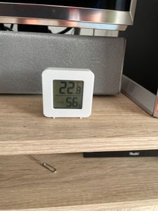 5 Stück Thermometer für Innenräume, Raumthermometer Digital Innen, LCD Intelligentes Hygrometer Kunden-Foto 18