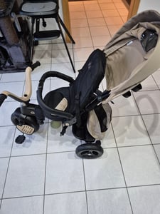 Trojkolka Kinderkraft EASYTWIST - Béžová trojkolka 5 v 1 pre deti od 9 mesiacov Fotografia od zákazníka č. 1