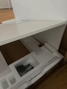 FLEXISPOT EN1 Höhenverstellbarer Schreibtisch 160x80cm, 100 kg Tragkraft, mit Anti-Kollisionsschutz, Einteilige Tischplatte, 4 Memory-Funktion (Braun) Kunden-Foto 4