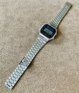 Casio - A168WA-1YES - Náramkové hodinky - Pánské - Chronograf - Casio Collection Fotografie od zákazníka č. 2