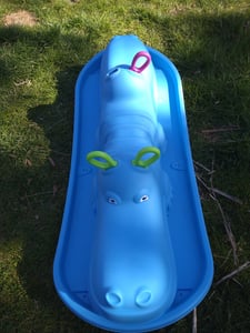Starplast Wippe Hippo Rocker blau Kunden-Foto 1