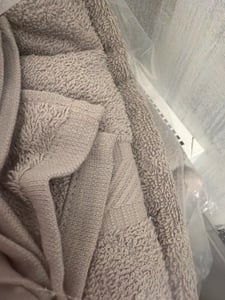 Betz Palermo Handtuch-Set 12-teilig – ®  – saugfähig & weich – Duschtücher, Handtücher, Gästetücher, Waschhandschuhe - blau Kunden-Foto 1