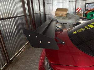 VEVOR GT Wing Autospoiler, 53,1 Zoll Universalspoiler mit Doppeldeck, verstellbares leichtes Aluminium, Auto Heckspoilerflügel, Racing Spoiler BGW/JDM Drift Schwarz Kunden-Foto 2