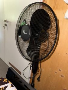 Extralink Standventilator Ventilator 40 cm 45W mit 3 Geschwindigkeitsstufen Fan Schwarz Kunden-Foto 2