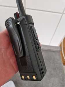 Retevis RT29 10 km radio UHF portatile con batteria da 3200 mAh, impermeabile IP67, radio professionale per sicurezza, radioamatori, attività all'aperto, logistica (nero, confezione da 2) Foto del cliente 2