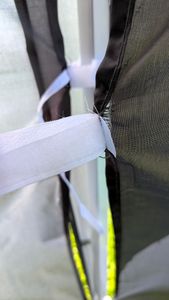 Faltpavillon, wahrscheinlich nur für den einmaligen Aufbau bestimmt 