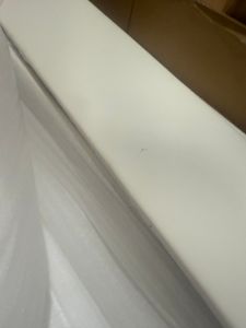 HOME DELUXE - LED Bett NUBE - Dunkelgrau, 270 x 200 cm - inkl. Matratze, Lattenrost und Schubladen I Polsterbett Design Bett inkl. Beleuchtung Kunden-Foto 1