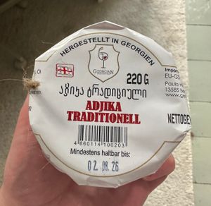 Adjika mit frischen Tomaten aus Georgien Kunden-Foto 1