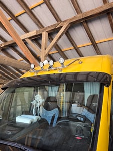 Sonnenblende äußeren Außensonnenblende für VW Crafter 2006-2017 Acryl Kunden-Foto 2