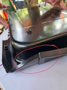 Tischgrill Elektrogrill Tischgrill, 5 Temperaturstufen, höhenverstellbar abnehmbarer rauchloser Non-Stick Kontaktgrill Indoor Outdoor BBQ-Grill Kunden-Foto 2
